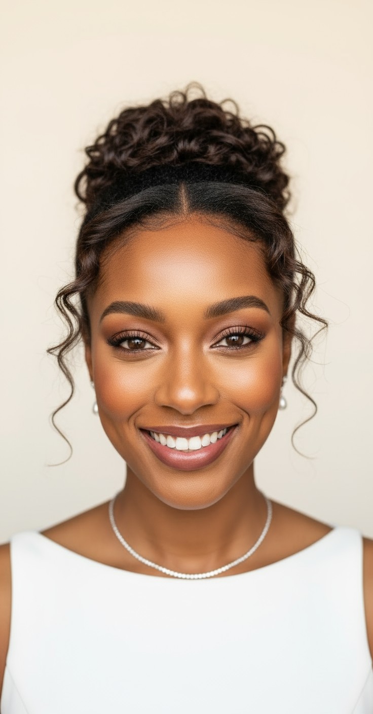 After Messy Hair Style